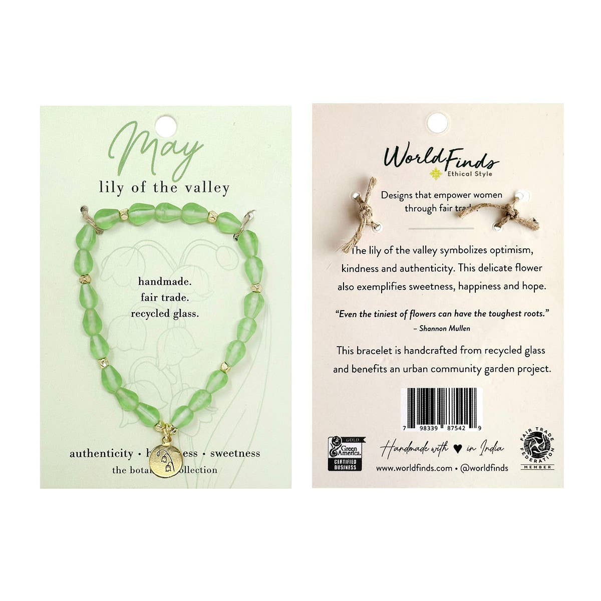 Botanical Collection Birth Month Bracelets