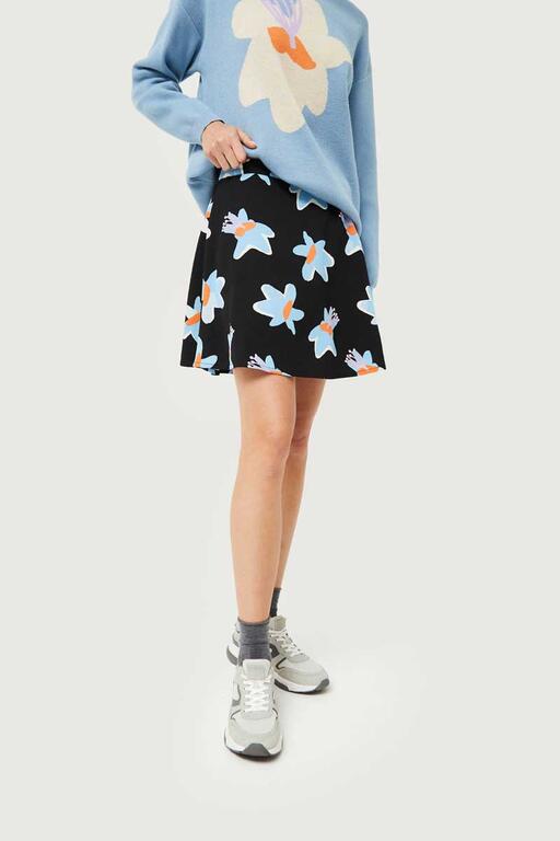 Tatienne Floral Mini Skirt