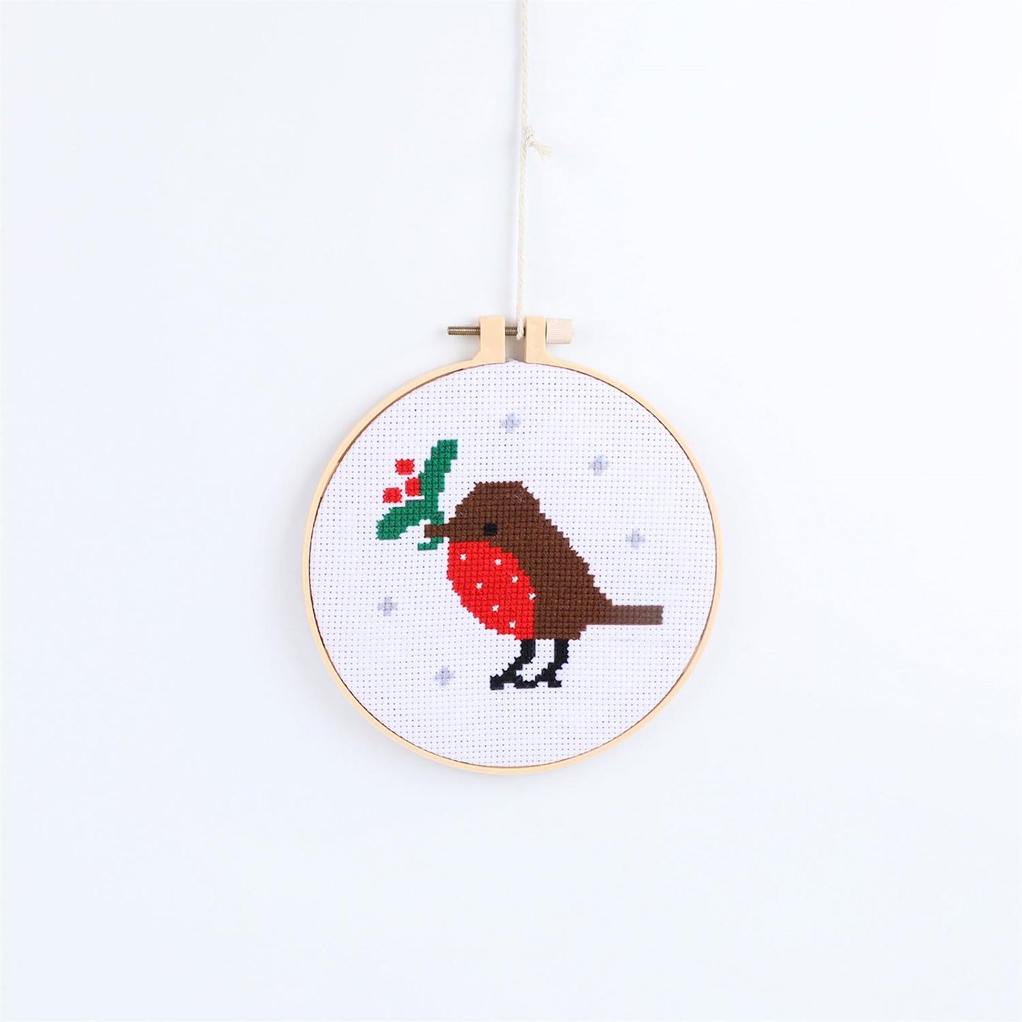 Holiday Cross Stitch Embroidery Kit