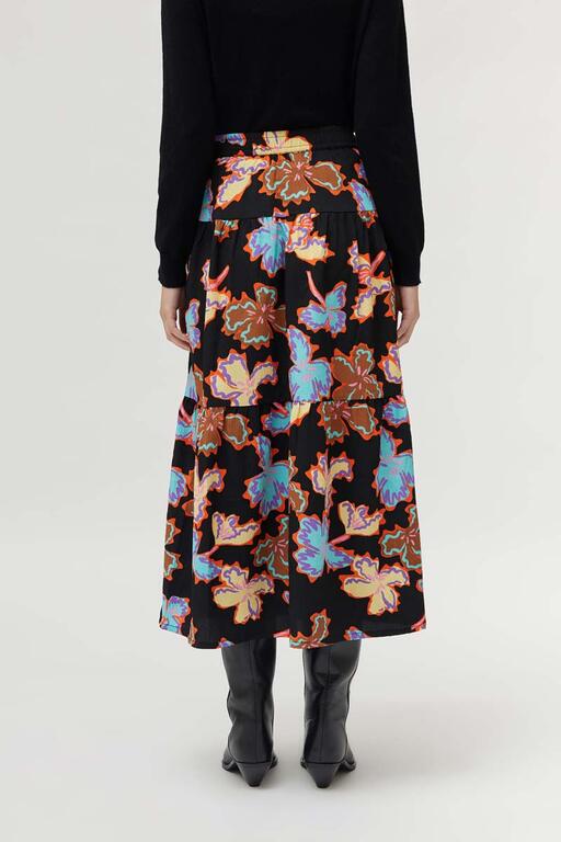 Bianca Floral Midi Skirt