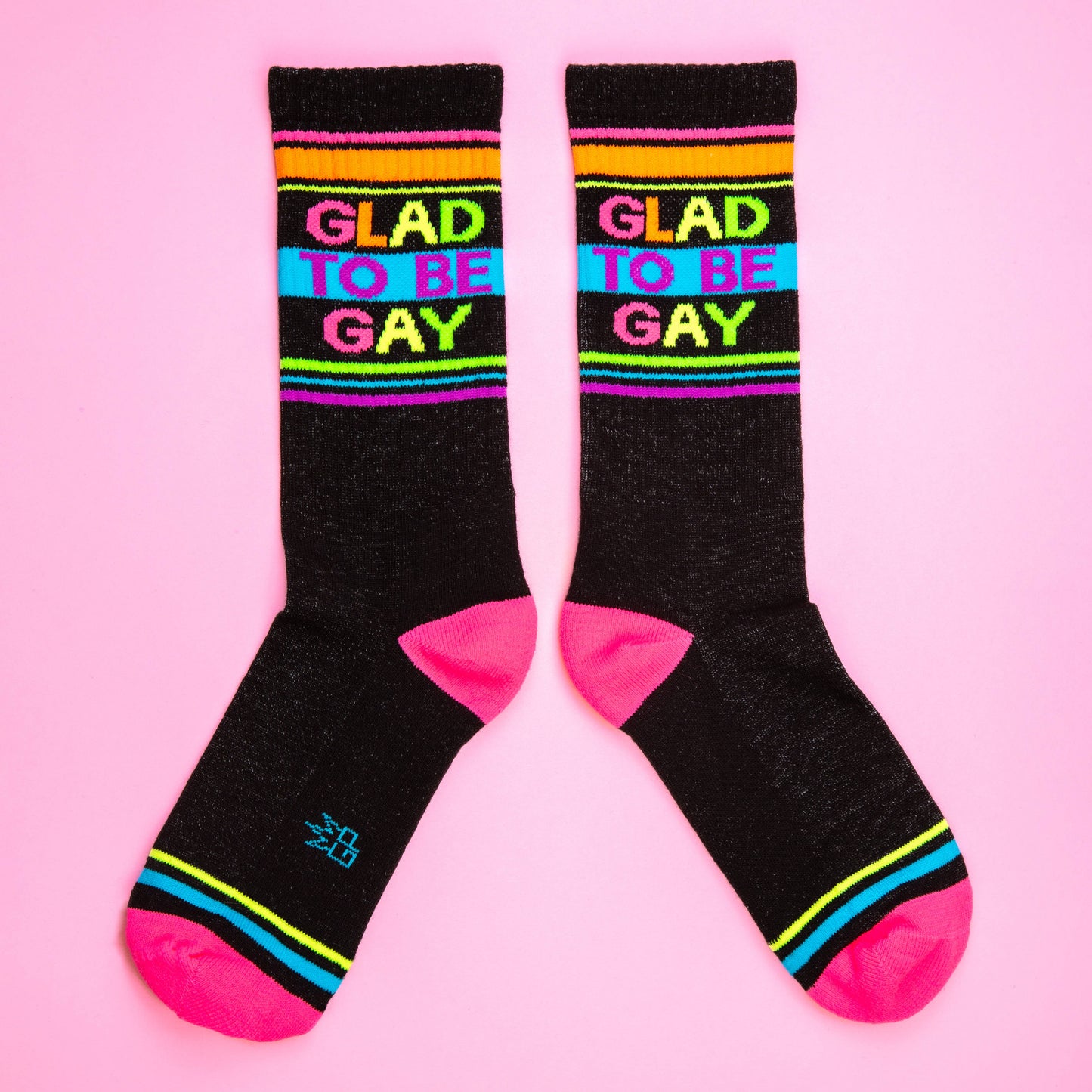 Glad To Be Gay Gym Crew Socks