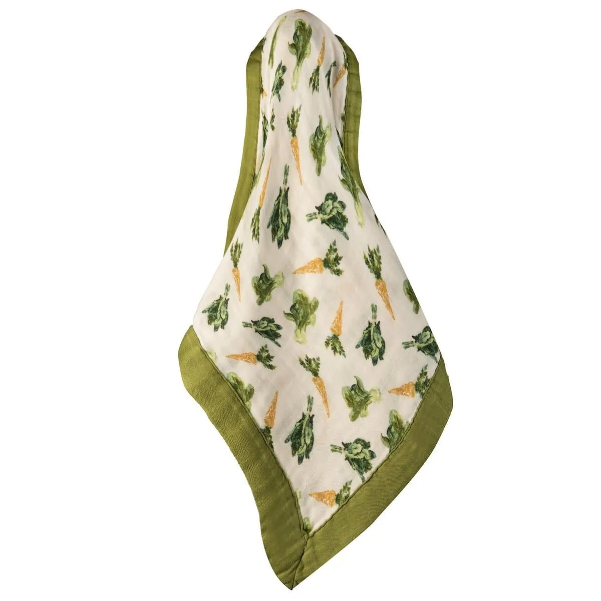 Bamboo Two Layer Muslin Mini Lovey - Fresh Veggies