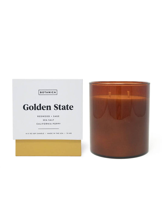 Golden State Large Candle