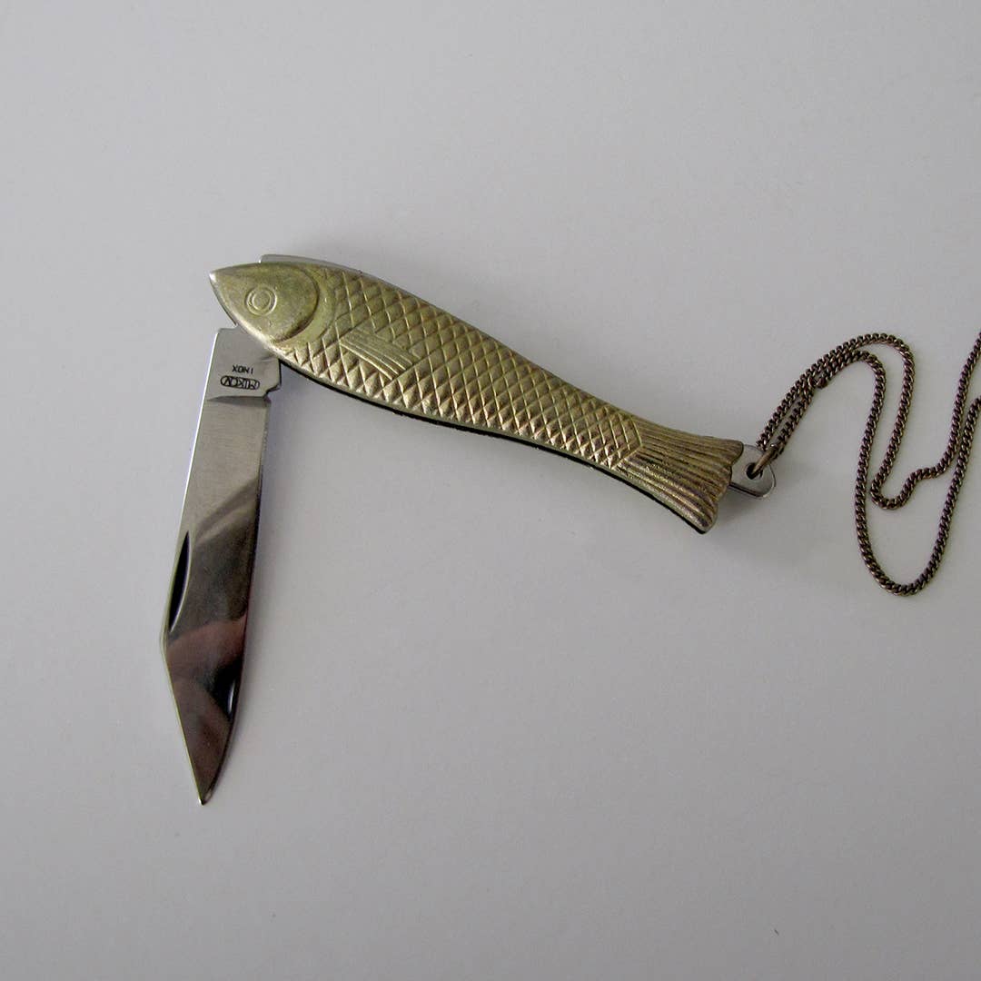 Fish Knife Necklace