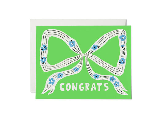 Perfect Bow Congrats Card