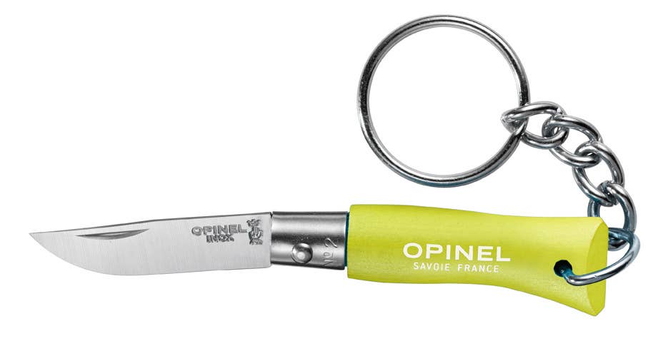 No.02 Colorama Stainless Folding Key Chain Knives