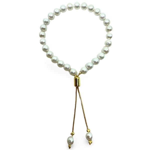 Pearl Pull Chain Bracelet