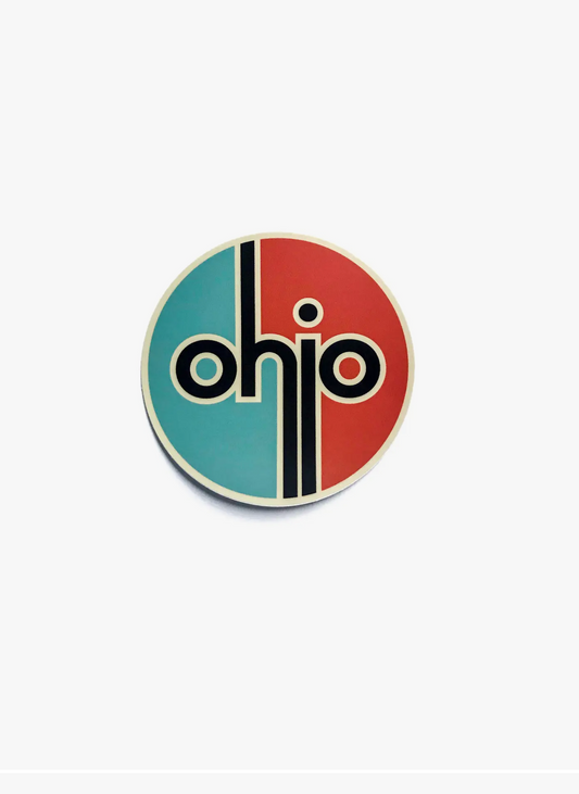 Retro Ohio Sticker