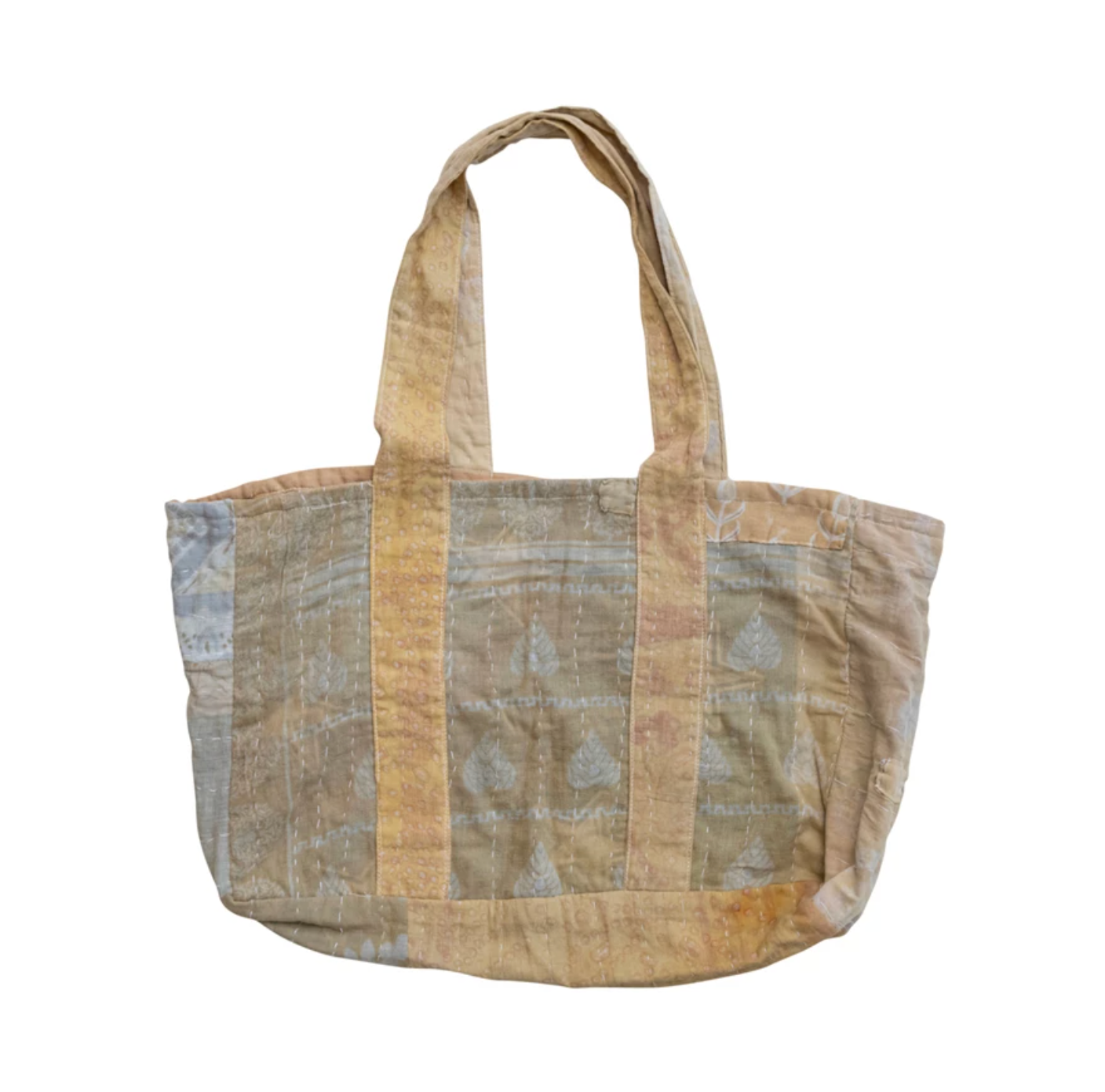 Vintage Cotton Kantha Tote Bag