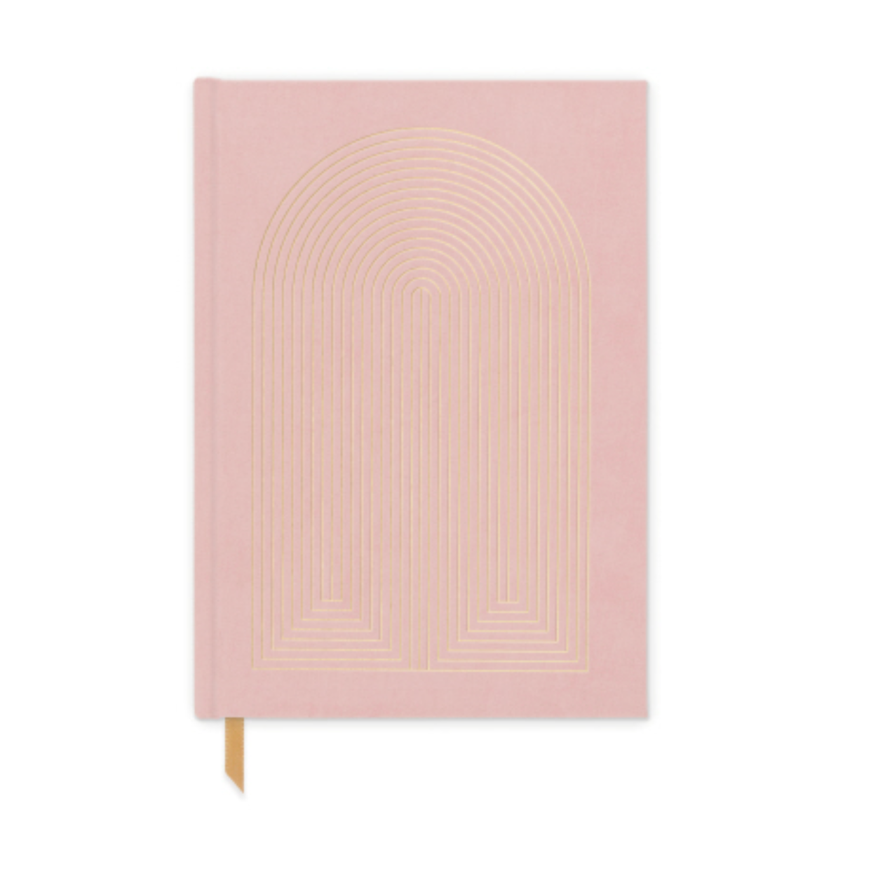 Radiant Rainbow Suede Hardcover Journal