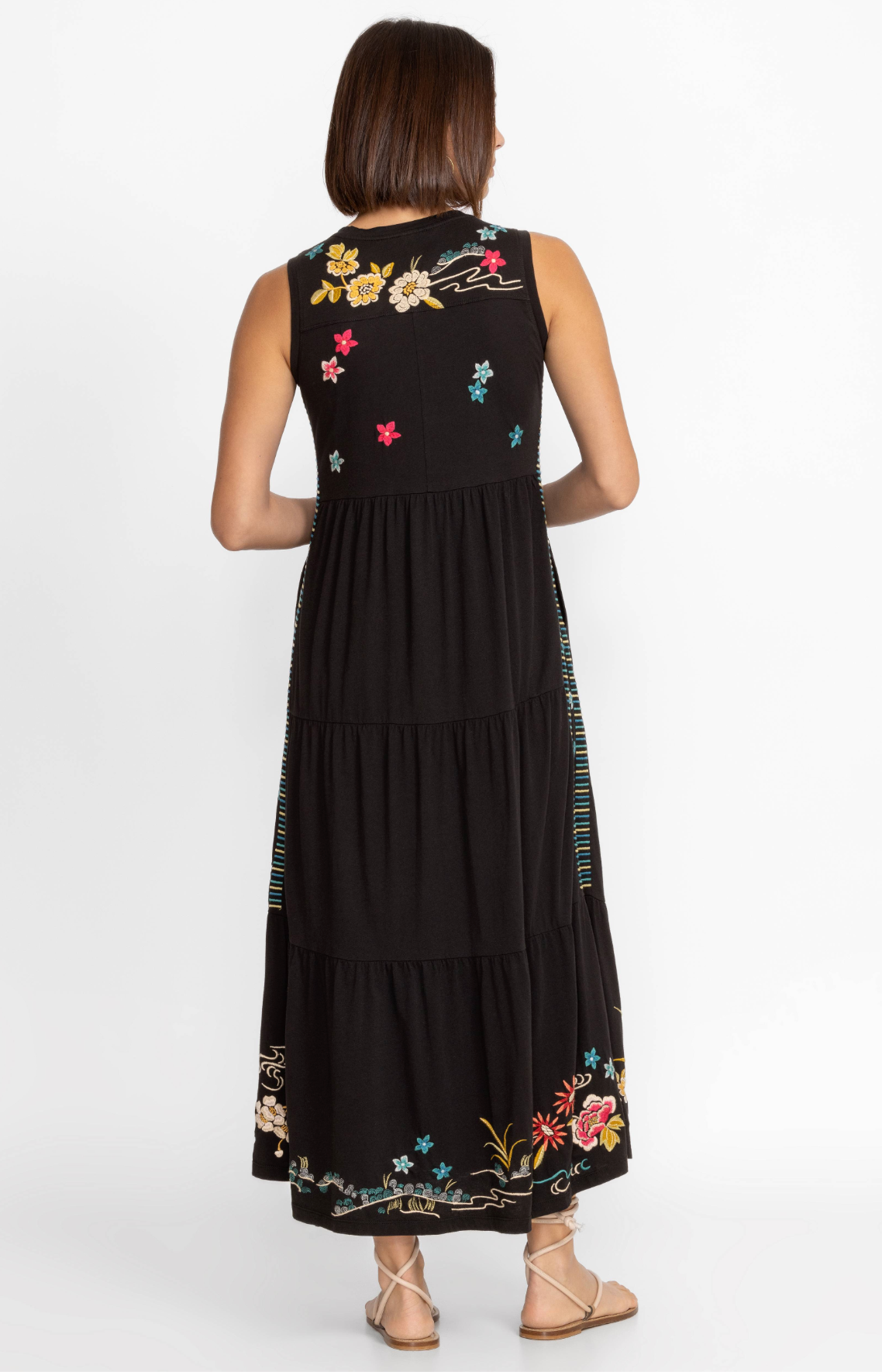 Celina Tiered Maxi Tank Dress