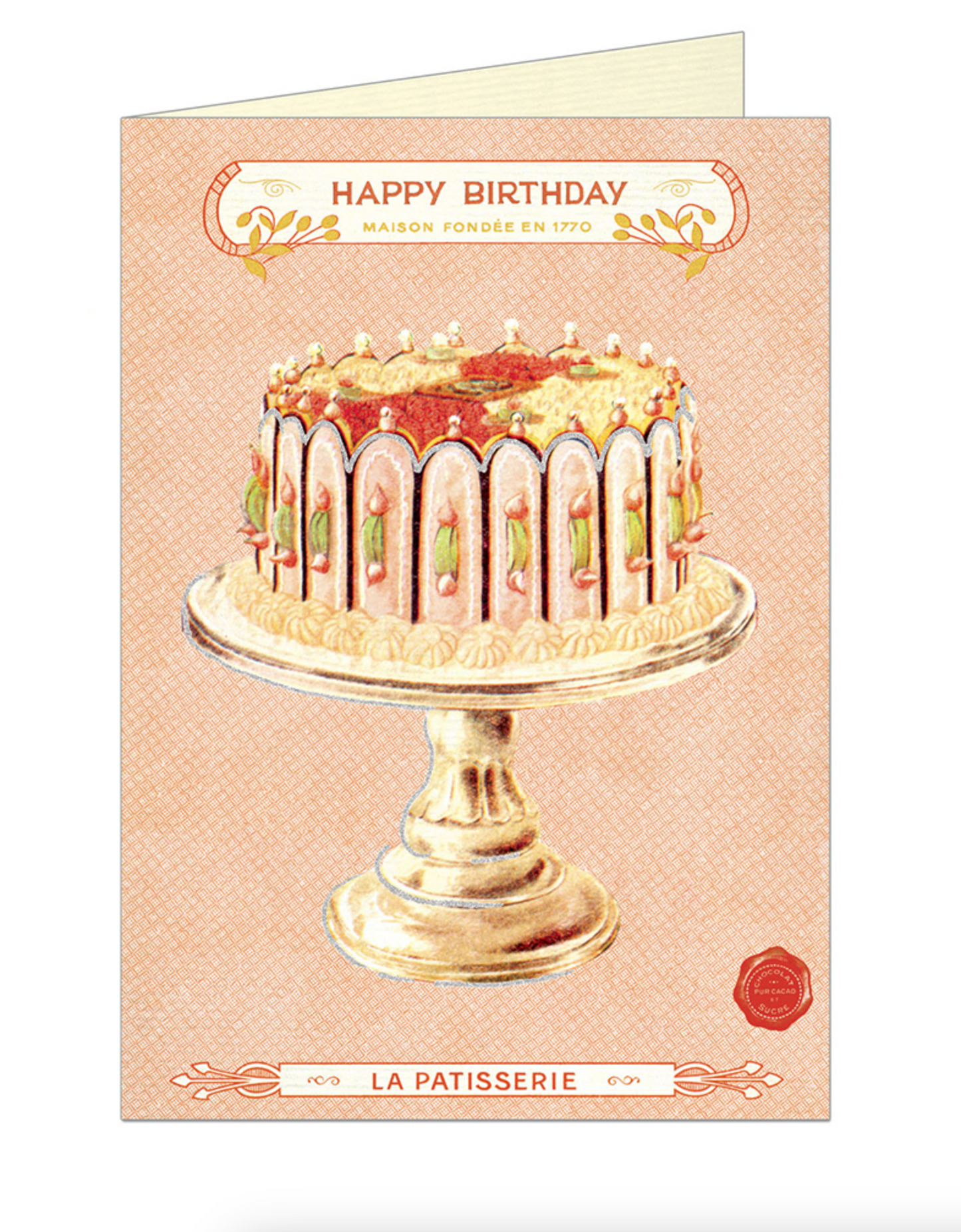 Happy Birthday Cake Card