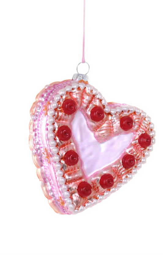 Heart Cake Ornament