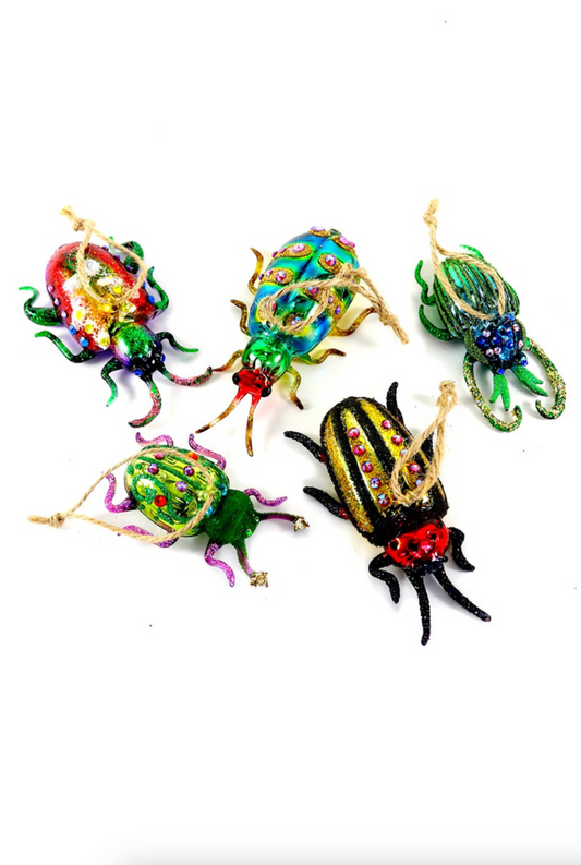 Assorted Beetles Ornament