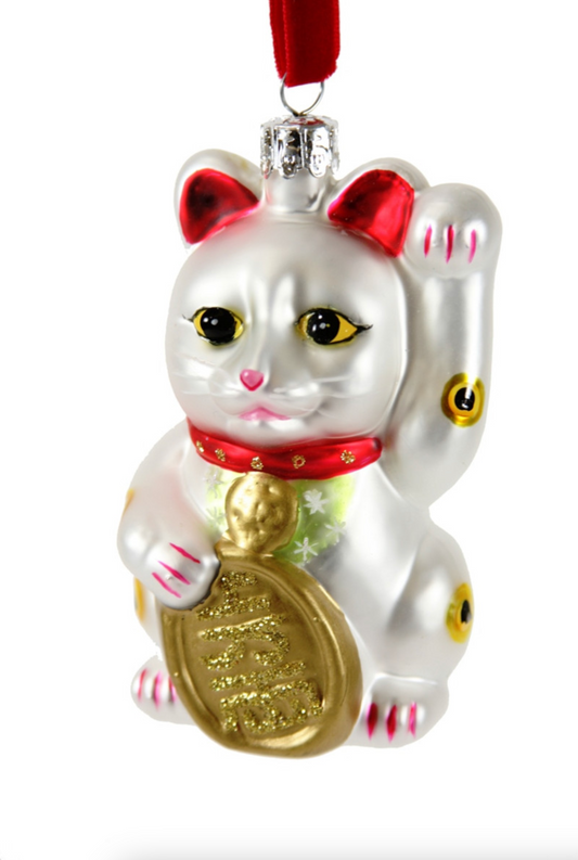 Lucky Cat Ornament