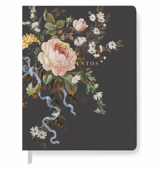 Rococo Rose Large Paperback Journal