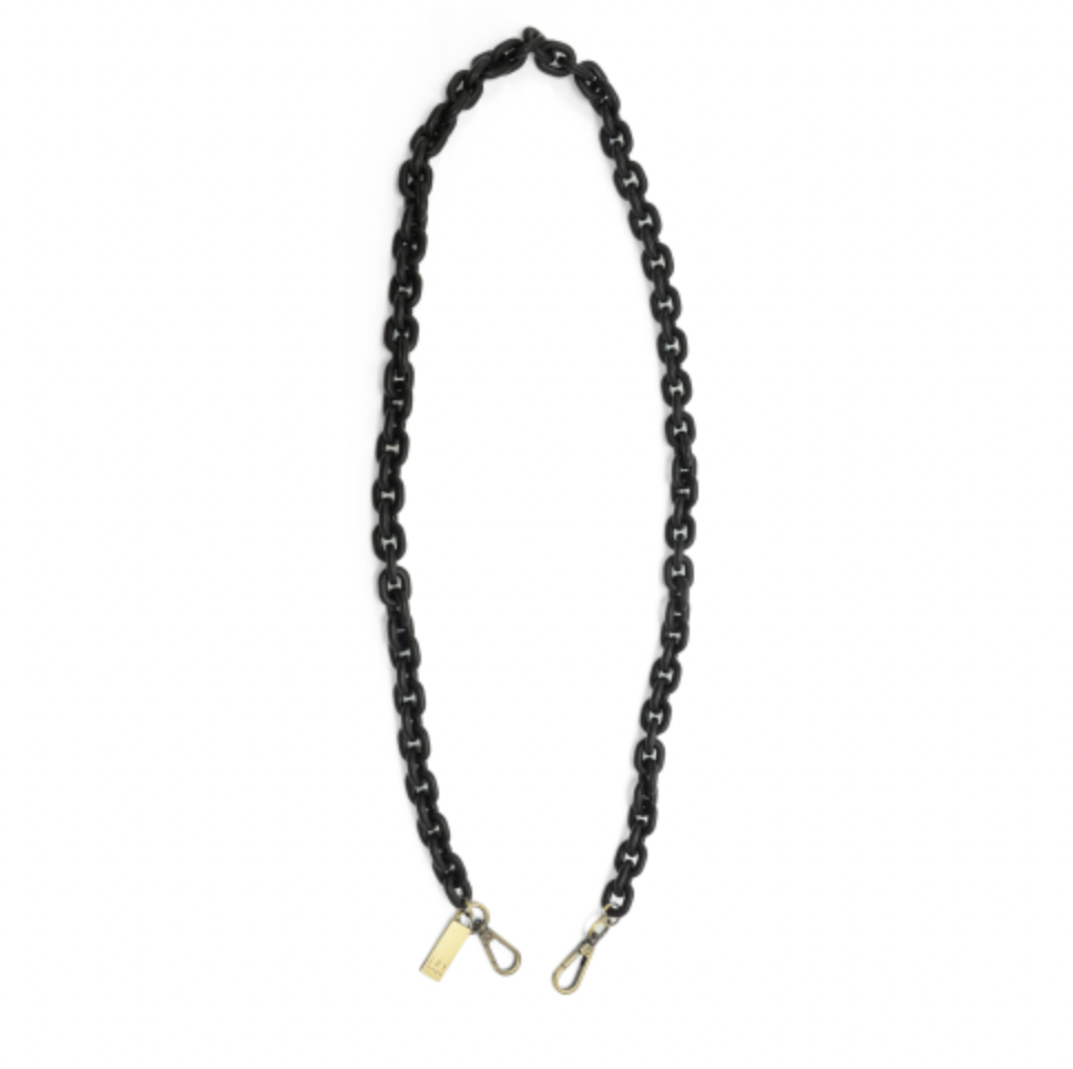 Matte Black Chain Strap