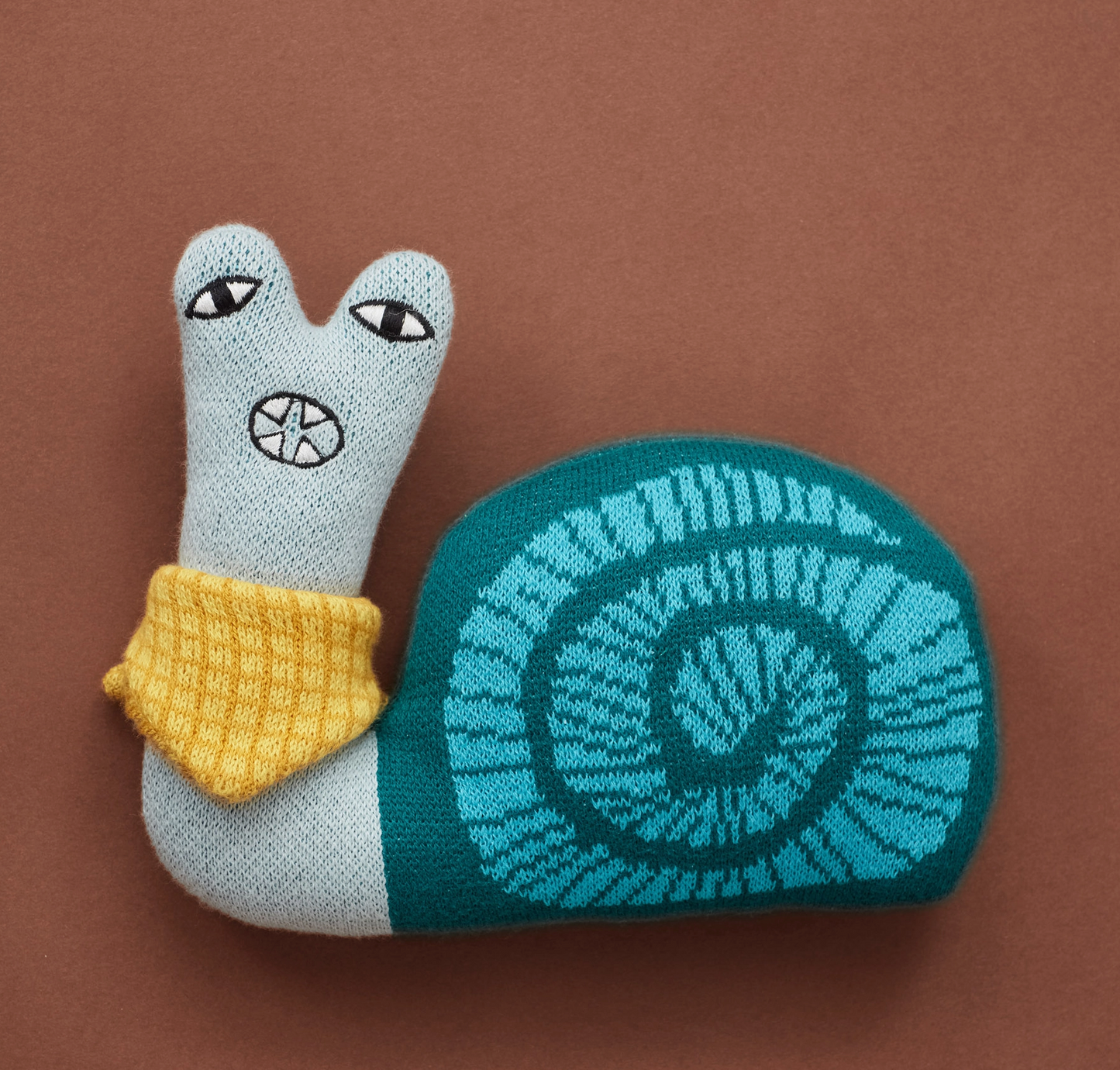 Handmade Wool Sylvie Snail Wee Ones by Donna Wilson