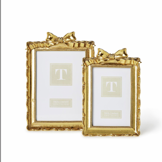 Gold Frames with Accent Bow