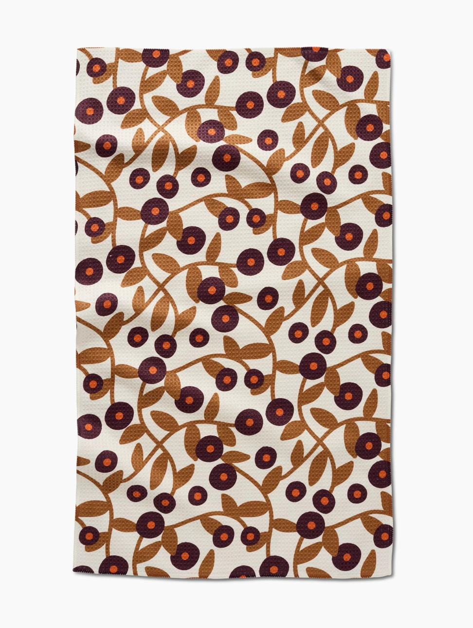 Swirling Vines Tea Towel