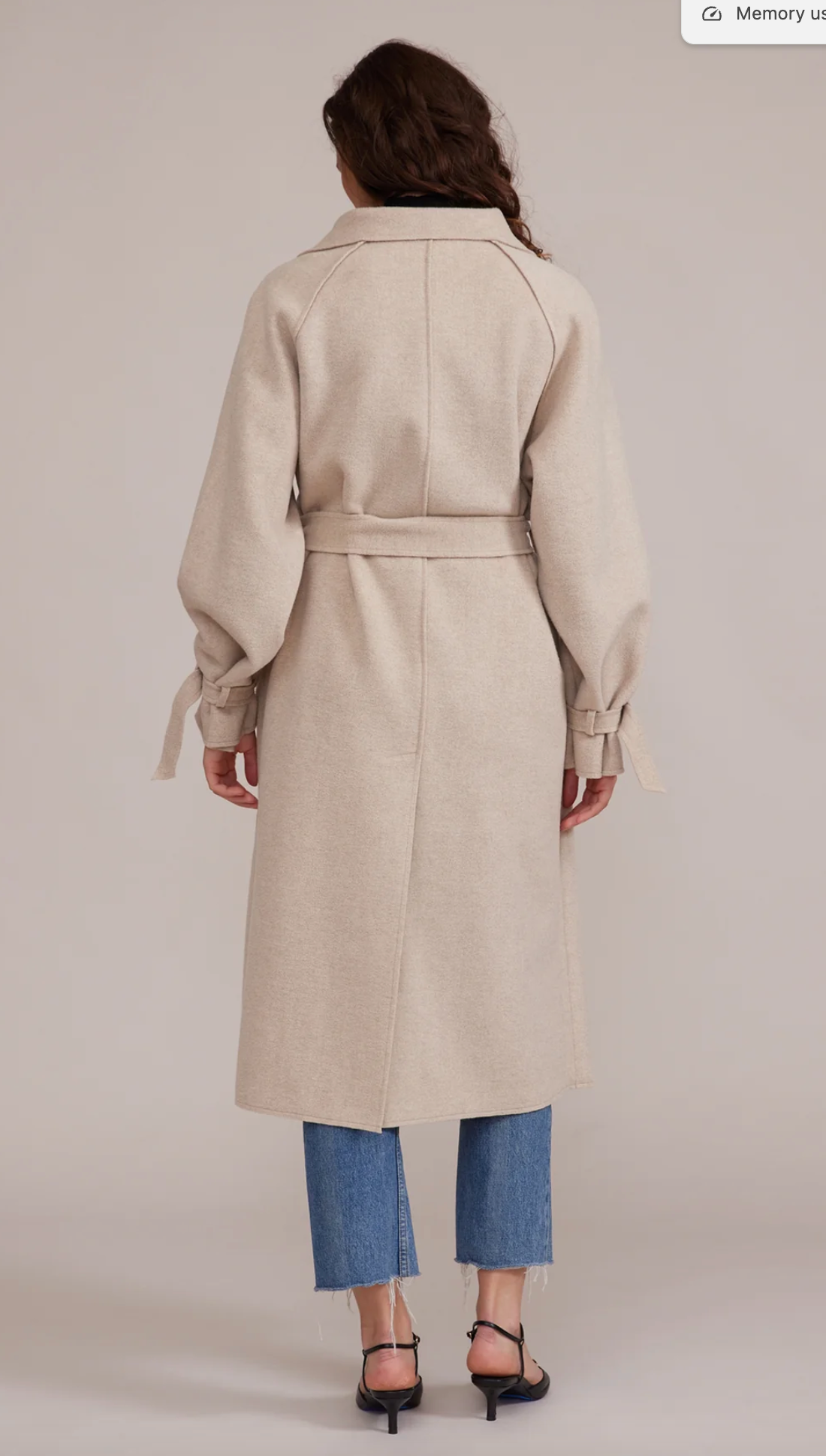 Klaus Woven Trench Coat