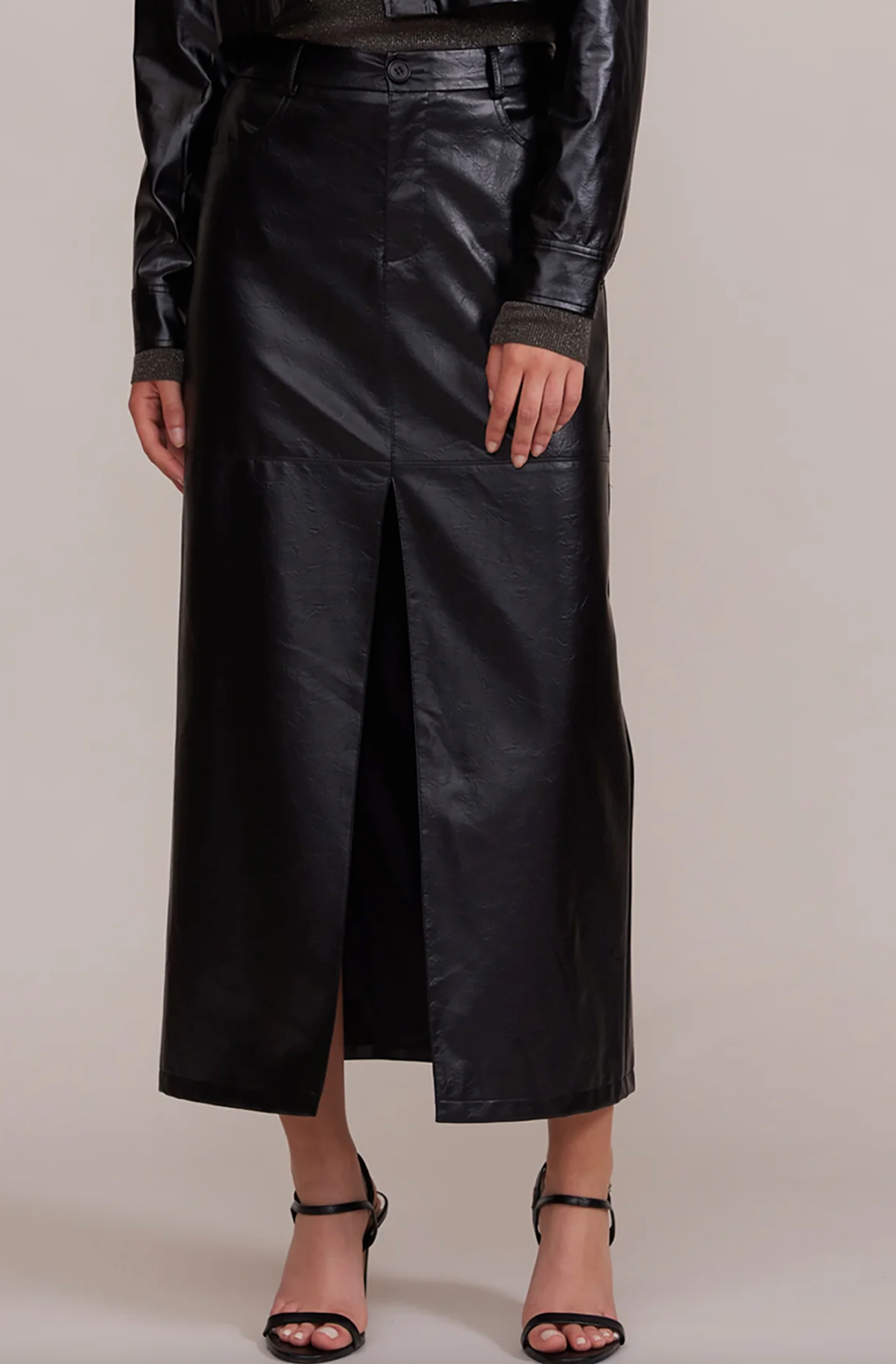 Danica Vegan Leather Skirt