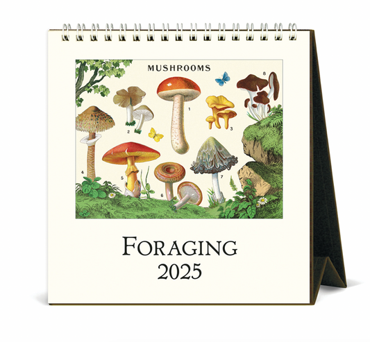 Foraging 2025 Desk Calendar