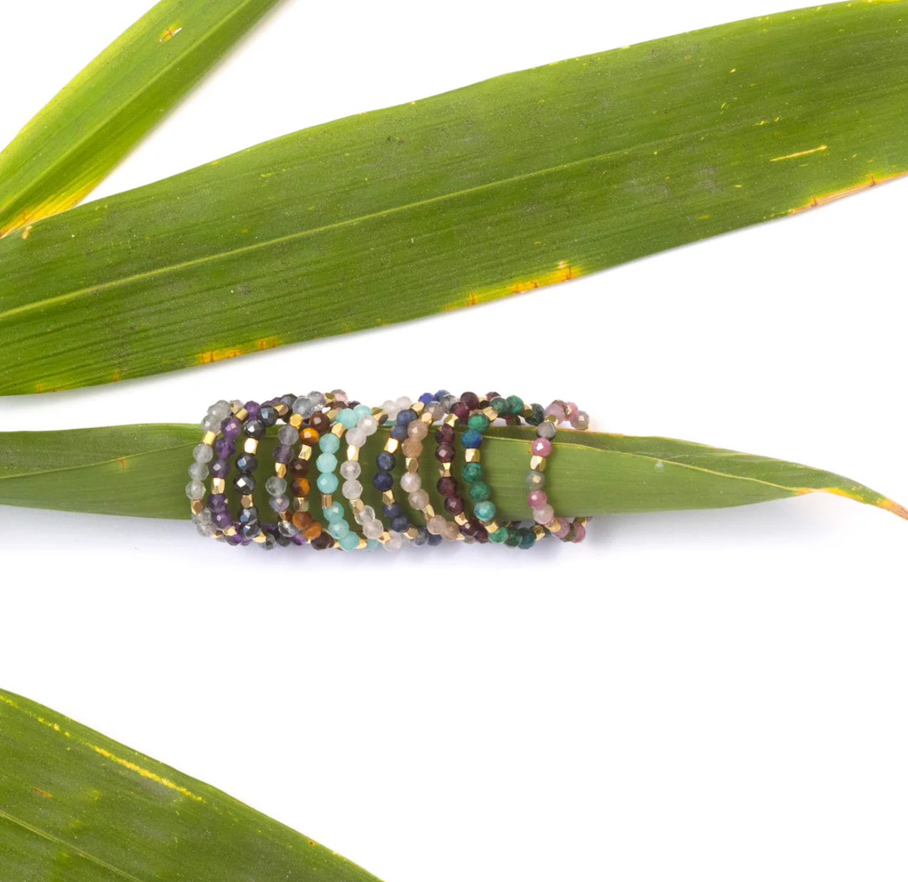 Gemstone Beaded Rings