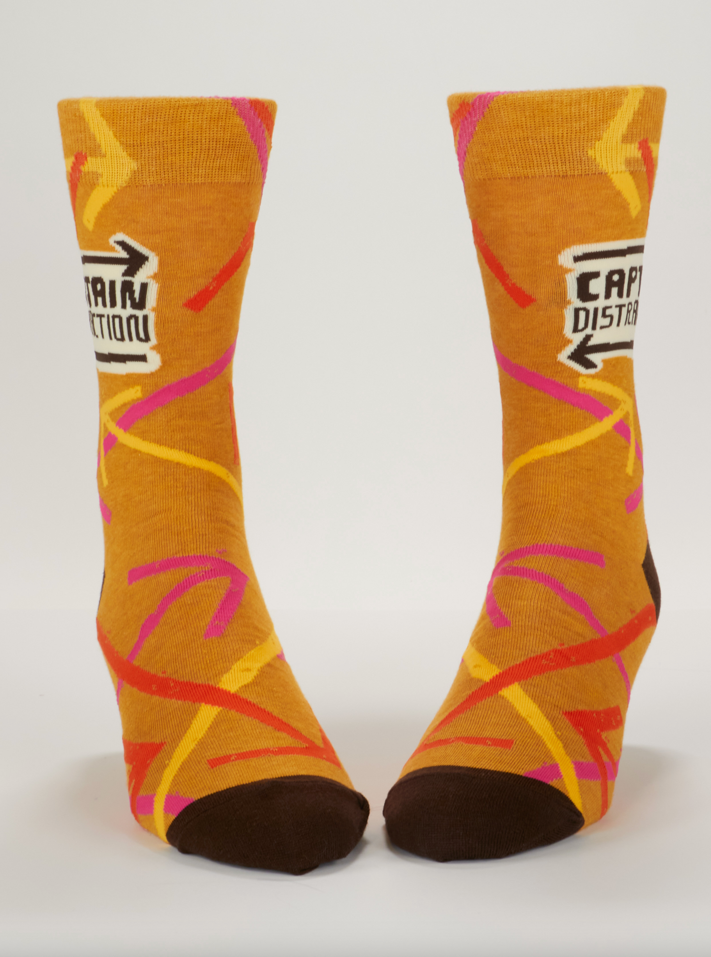 Captain Distraction Men's Crew Socks