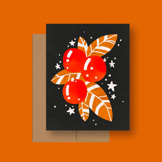 Holly — Holiday Greeting Card