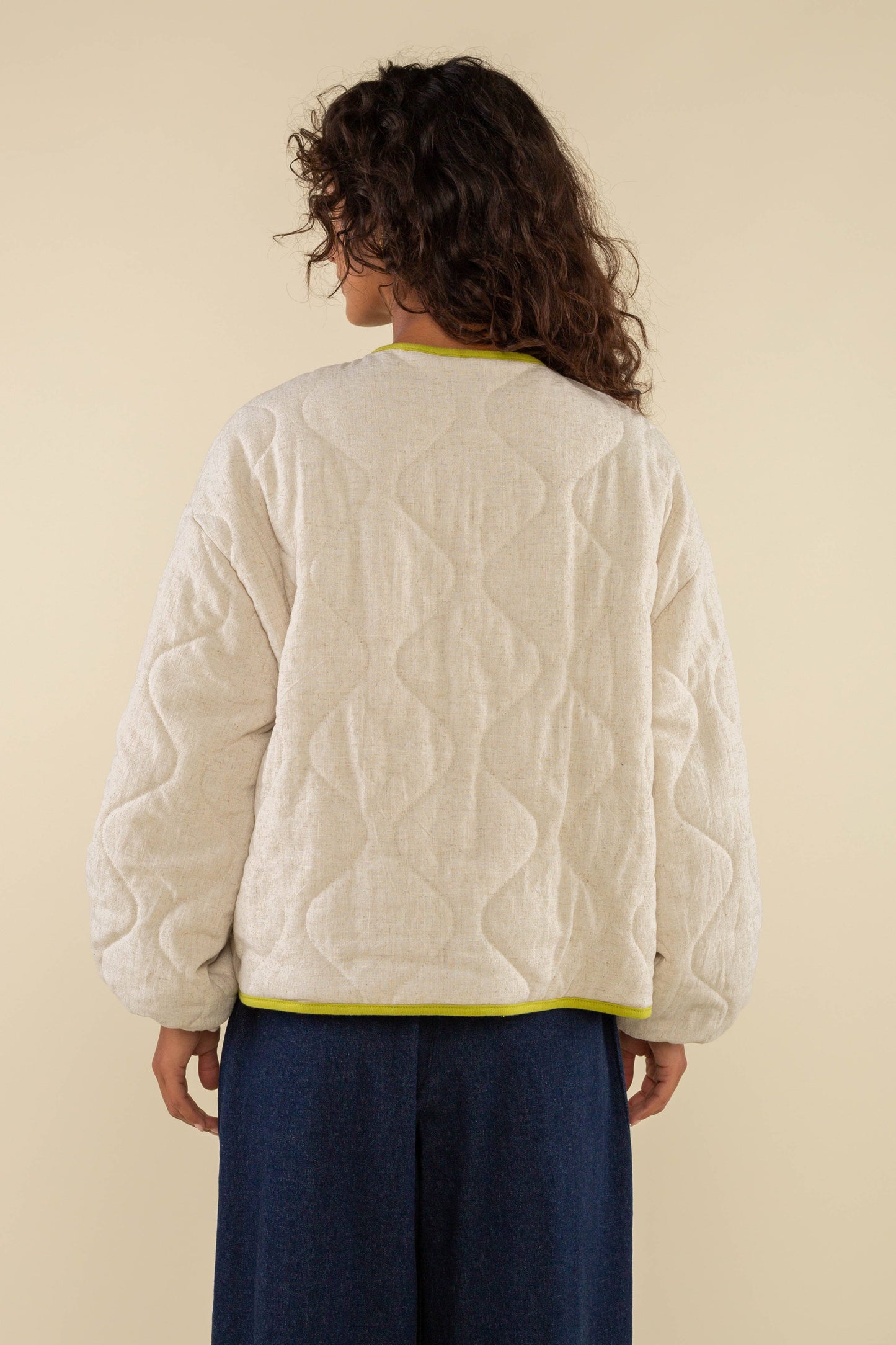 Nubi Boxy Quilted Jacket