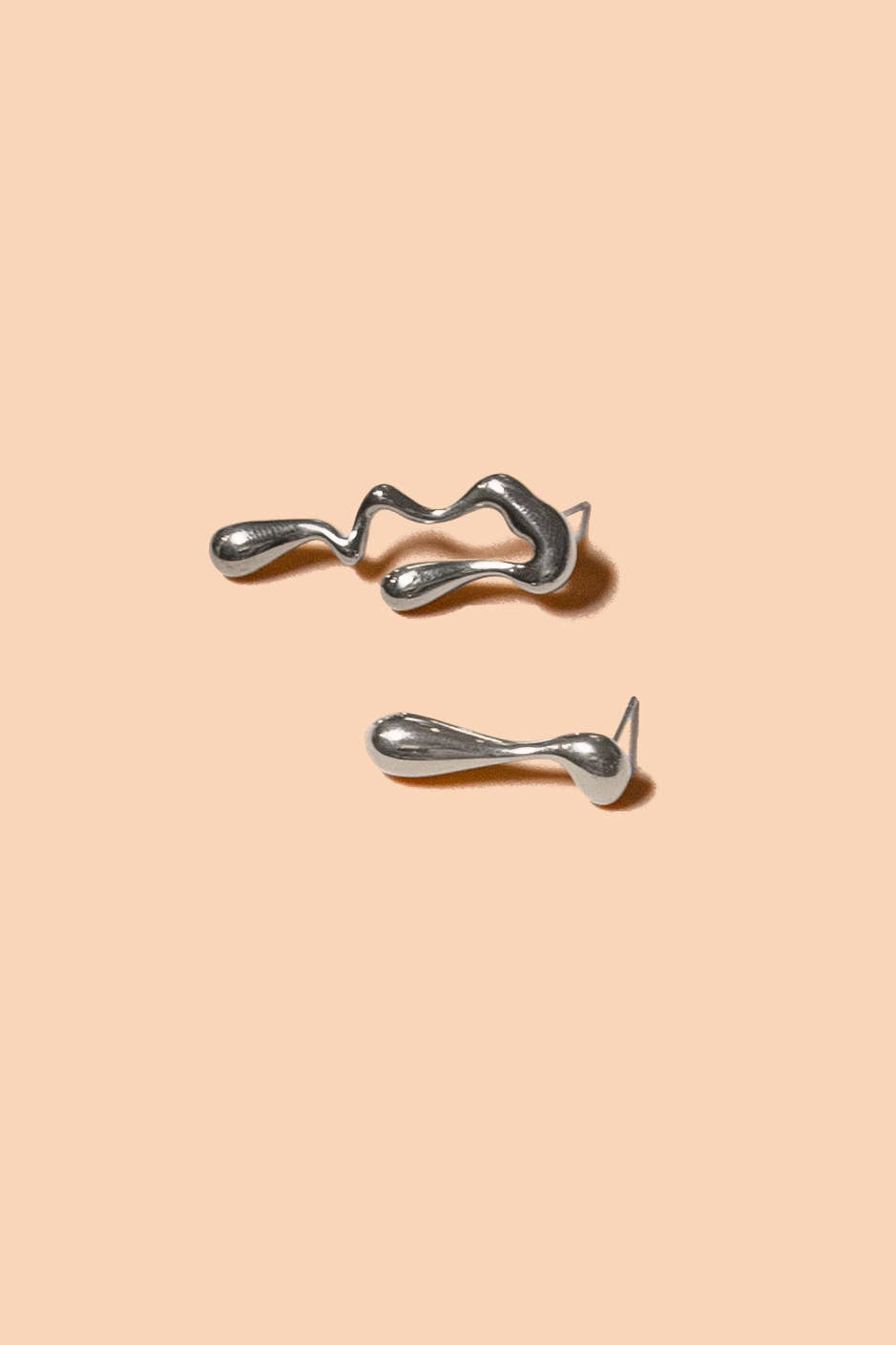 Vice Versa Studs - Stainless Steel