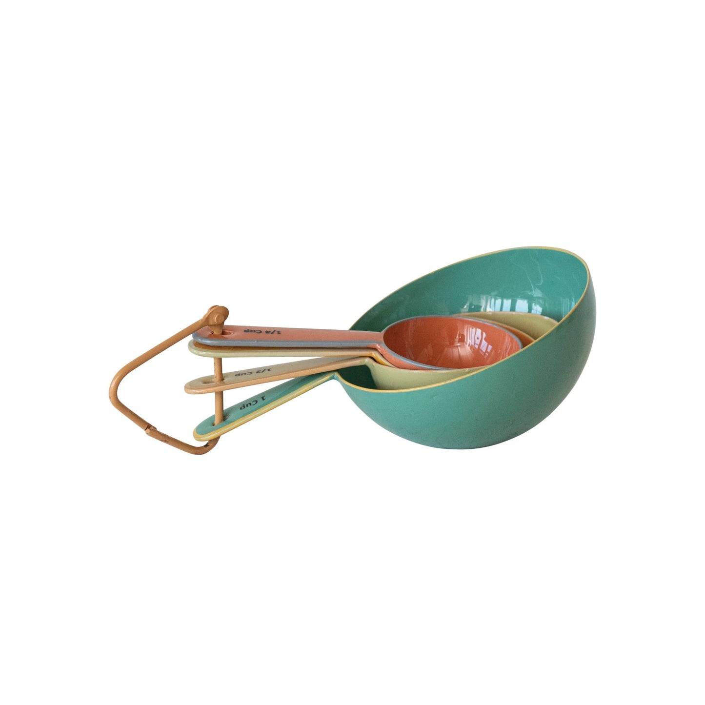 Astrid Enameled Stainless Steel Measuring Cups