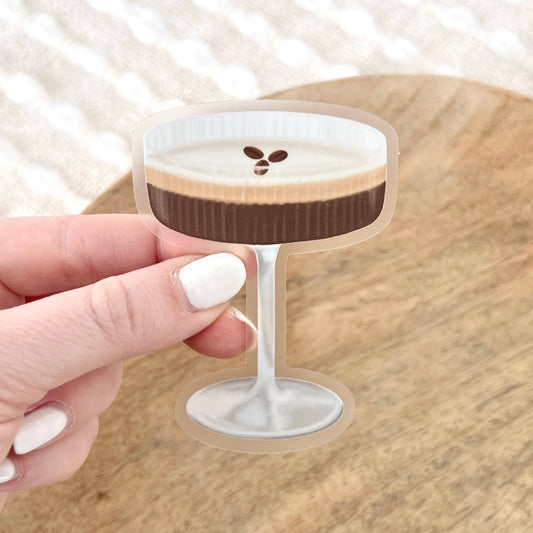 Espresso Martini Cocktail Sticker