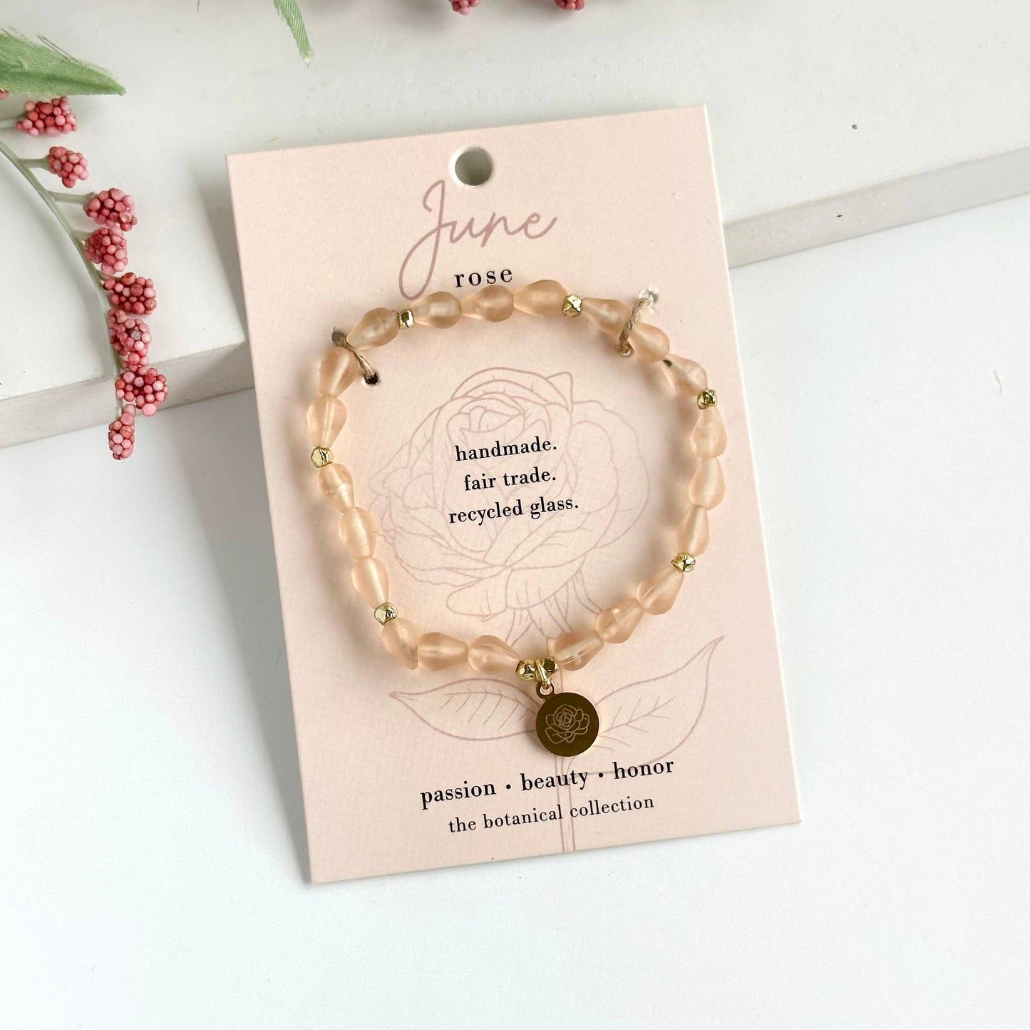 Botanical Collection Birth Month Bracelets