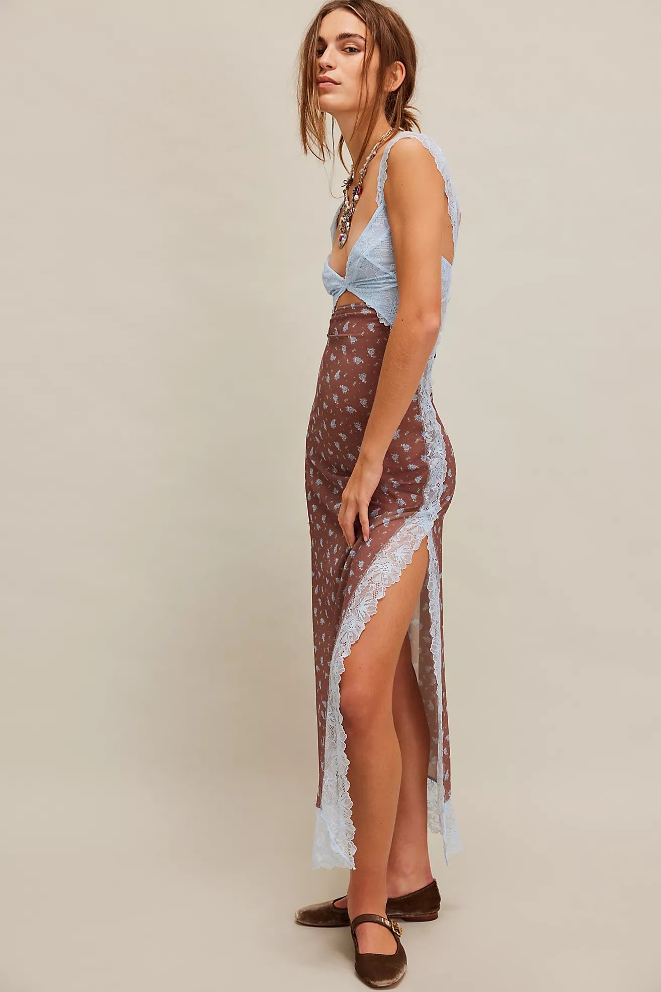 Suddenly Fine Maxi Slip Dress