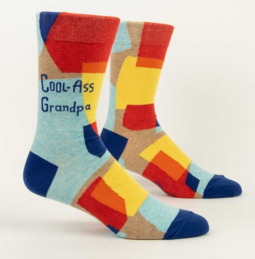 Cool Ass Grandpa Men's Crew Socks