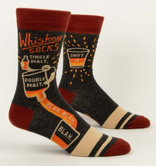 Whiskey Socks Men's Crew Socks