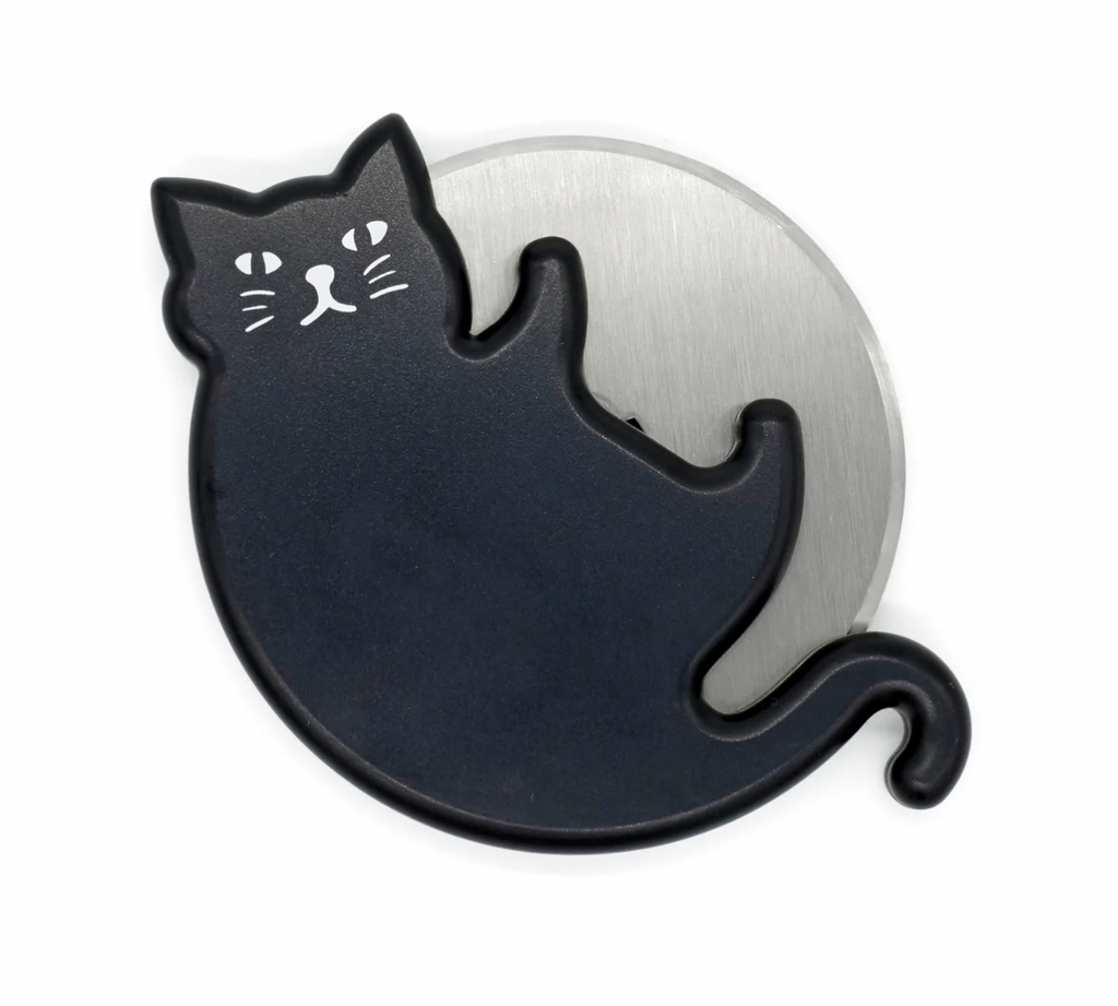 OTOTO Kitty Cut Pizza Cutter Wheel