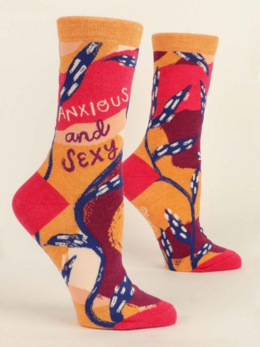 Anxious and Sexy Women's Crew Socks