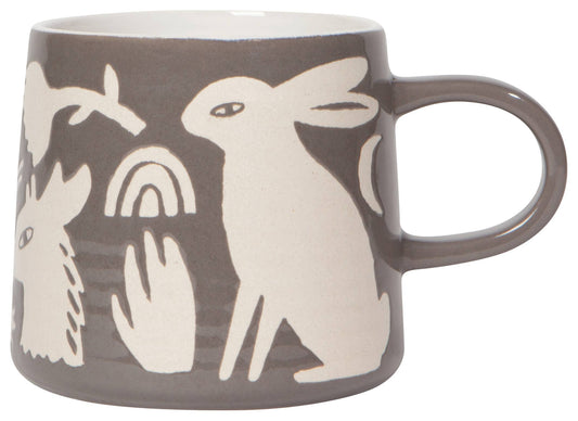 Timber Imprint Ceramic Mug